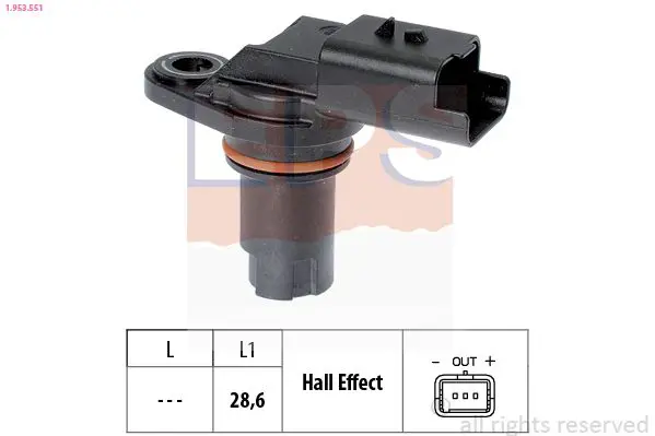 Handler.Part Sensor, camshaft position EPS 1953551 1