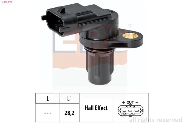 Handler.Part Sensor, camshaft position EPS 1953573 1