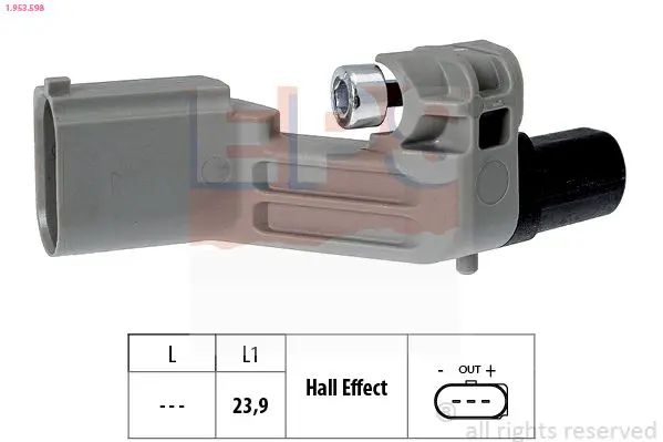 Handler.Part Pulse sensor, flywheel EPS 1953598 1