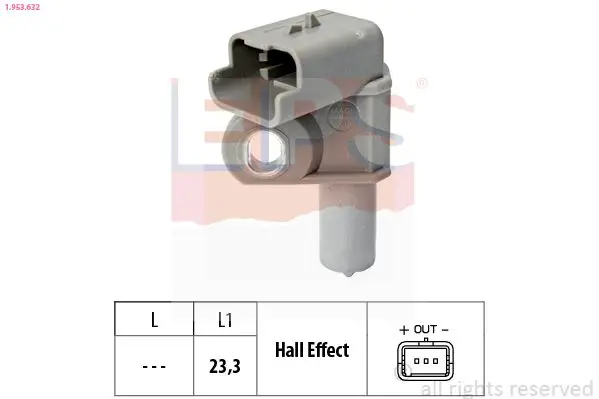 Handler.Part Sensor, camshaft position EPS 1953632 1