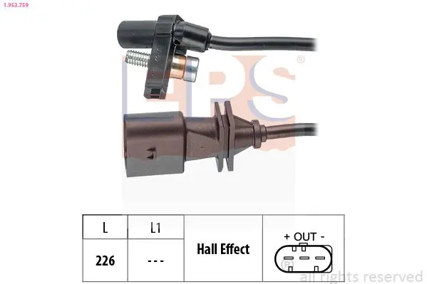 Handler.Part Pulse sensor, flywheel EPS 1953759 1