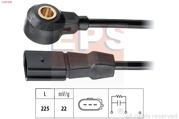 Handler.Part Knock sensor EPS 1957045 1