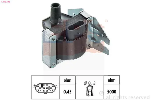 Handler.Part Ignition coil EPS 1970148 1