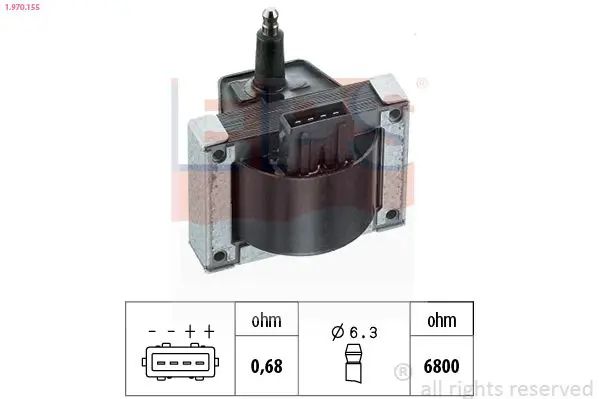 Handler.Part Ignition coil EPS 1970155 1