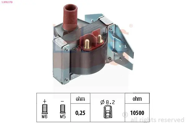 Handler.Part Ignition coil EPS 1970179 1