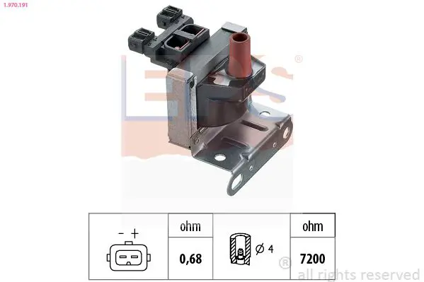 Handler.Part Ignition coil EPS 1970191 1