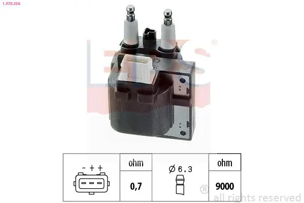 Handler.Part Ignition coil EPS 1970356 1