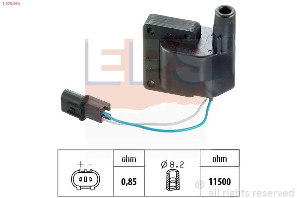 Handler.Part Ignition coil EPS 1970394 1