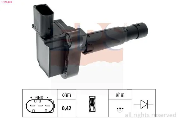 Handler.Part Ignition coil EPS 1970420 1