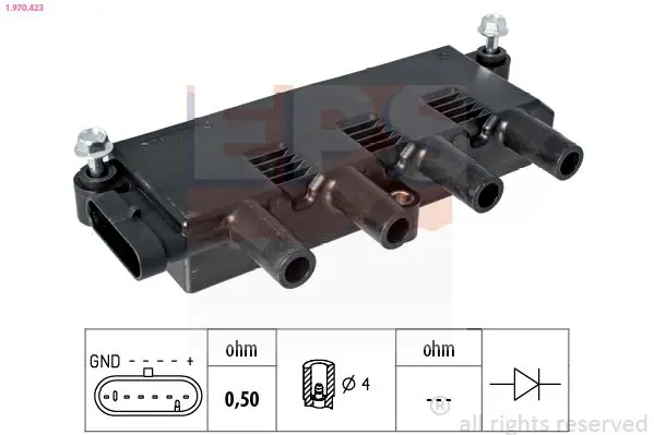 Handler.Part Ignition coil EPS 1970423 1