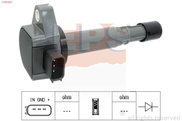 Handler.Part Ignition coil EPS 1970457 1