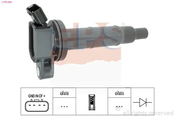 Handler.Part Ignition coil EPS 1970466 1