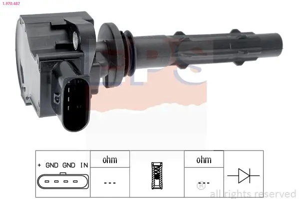 Handler.Part Ignition coil EPS 1970487 1