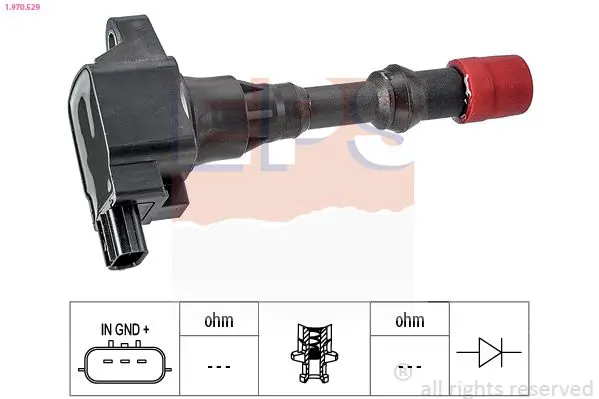 Handler.Part Ignition coil EPS 1970529 1