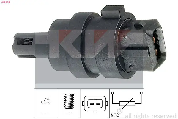 Handler.Part Sender unit, intake air temperature KW 494013 1