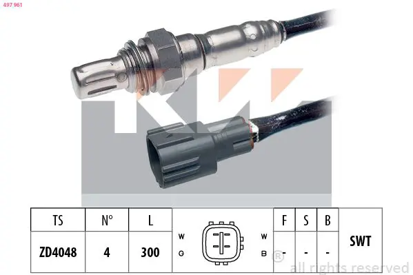 Handler.Part Lambda sensor KW 497961 1