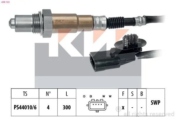 Handler.Part Lambda sensor KW 498132 1