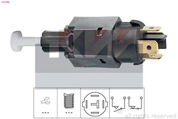 Handler.Part Brake light switch KW 510065 1