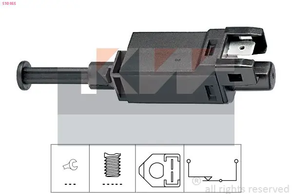 Handler.Part Brake light switch KW 510055 1