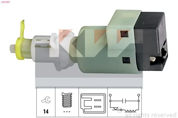 Handler.Part Brake light switch KW 510107 1