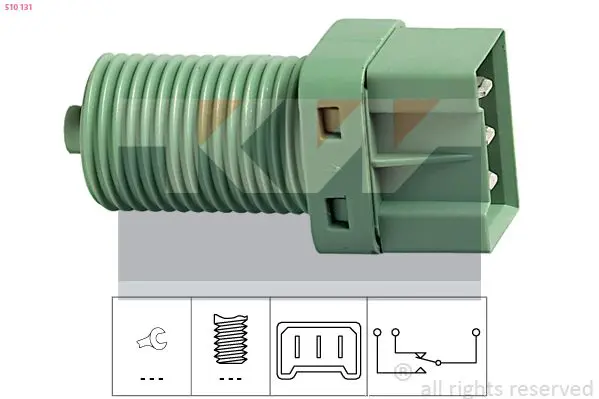 Handler.Part Brake light switch KW 510149 1