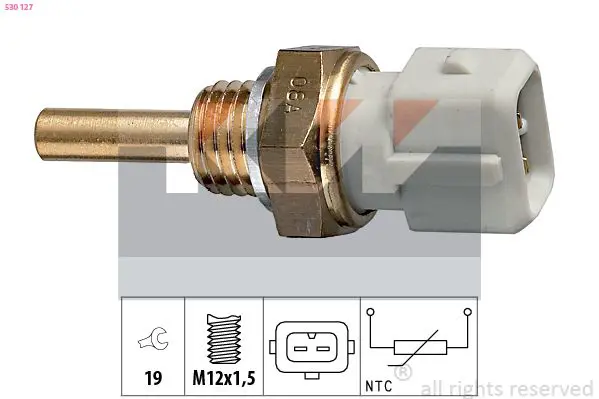 Handler.Part Sensor, coolant temperature KW 530127 1