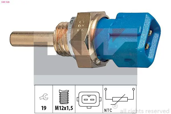 Handler.Part Sensor, oil temperature KW 530128 1