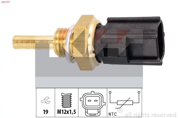 Handler.Part Sensor, coolant temperature KW 530177 1