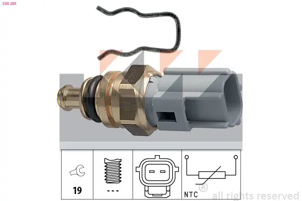 Handler.Part Sensor, coolant temperature KW 530285 1