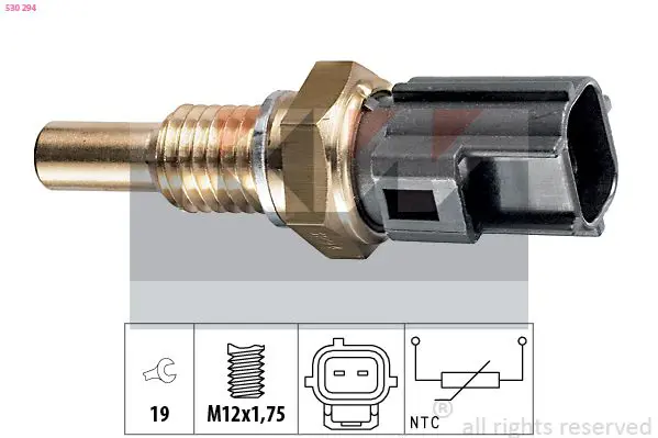 Handler.Part Sensor, coolant temperature KW 530294 1