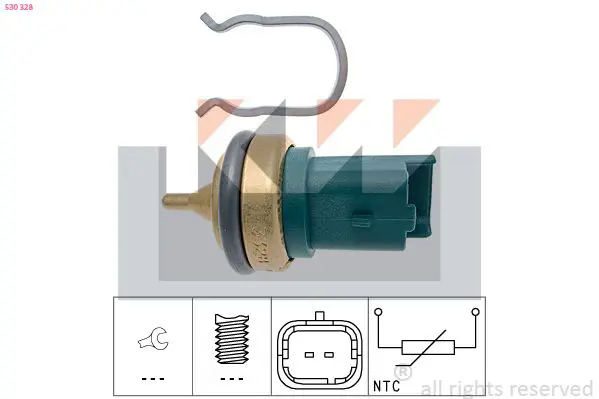 Handler.Part Sensor, coolant temperature KW 530328 1