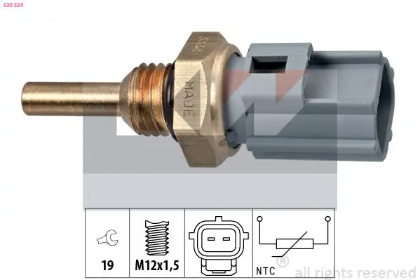 Handler.Part Sensor, coolant temperature KW 530318 1