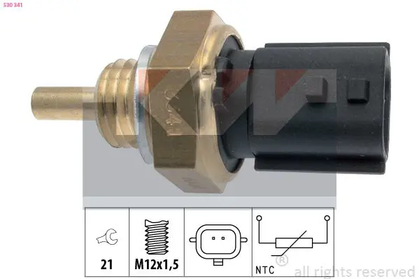 Handler.Part Sensor, coolant temperature KW 530341 1