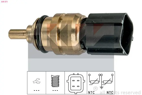 Handler.Part Sensor, coolant temperature KW 530371 1