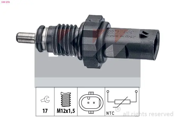 Handler.Part Sensor, coolant temperature KW 530378 1