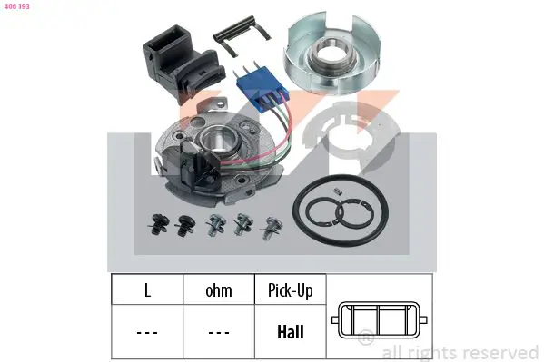 Handler.Part Sensor, ignition pulse KW 406193 1