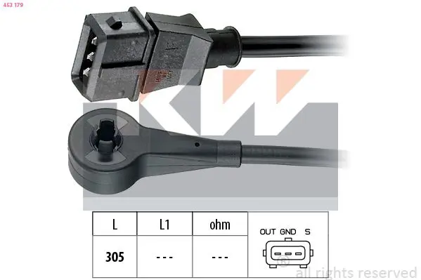 Handler.Part Sensor, rpm KW 453179 1