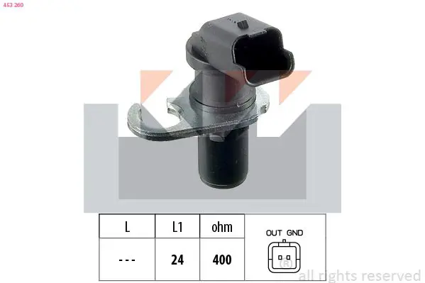 Handler.Part Sensor, crankshaft pulse KW 453259 1