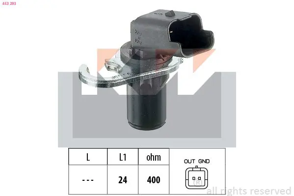 Handler.Part Sensor, crankshaft pulse KW 453293 1