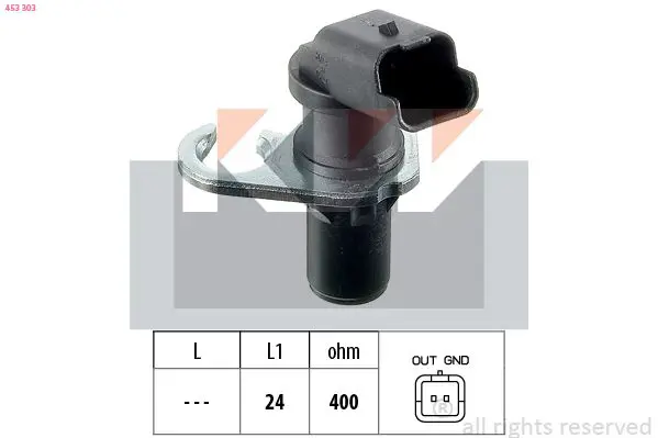 Handler.Part Sensor, crankshaft pulse KW 453303 1