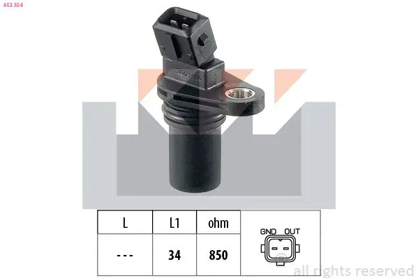 Handler.Part Sensor, rpm KW 453354 1