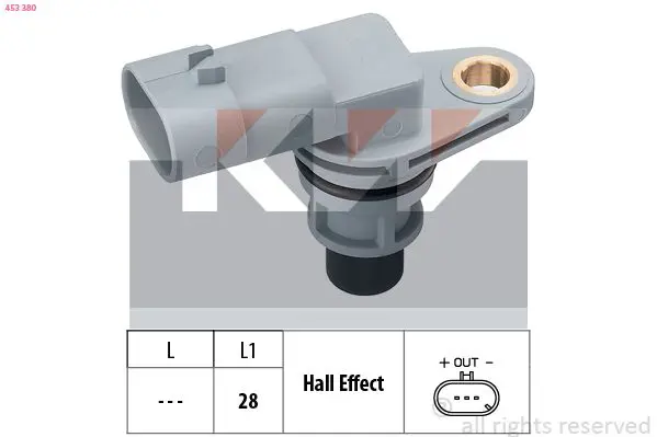 Handler.Part Pulse sensor, flywheel KW 453380 1