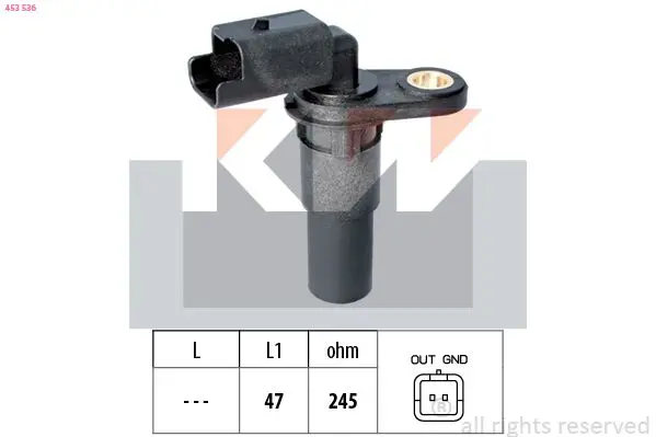 Handler.Part Pulse sensor, flywheel KW 453536 1