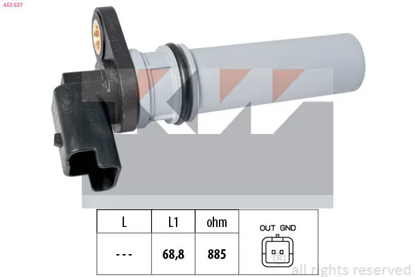 Handler.Part Sensor, rpm KW 453537 1