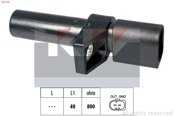 Handler.Part Pulse sensor, flywheel KW 453578 1