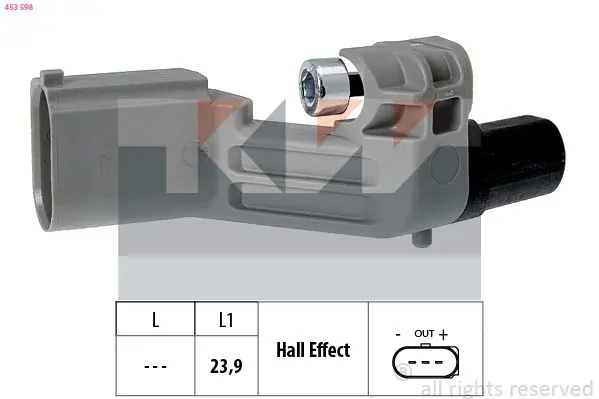 Handler.Part Pulse sensor, flywheel KW 453598 1