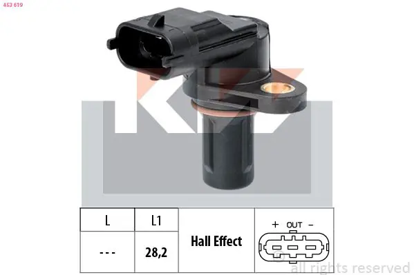 Handler.Part Sensor, rpm KW 453619 1