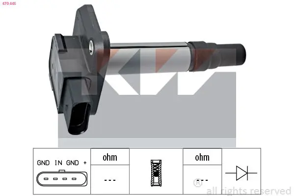 Handler.Part Ignition coil KW 470445 1