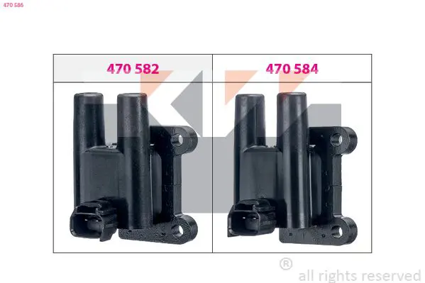 Handler.Part Ignition coil KW 470586 1