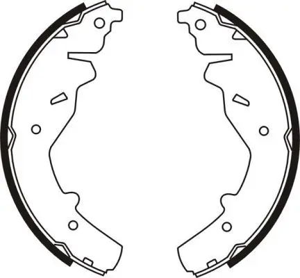 Handler.Part Brake shoe set ABE C00307ABE 1